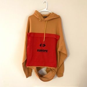 Balenciaga Europe Arrow 2017AW RUN Way Hoodie